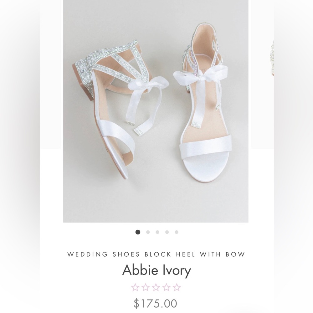 Kate Whitcomb Wedding Shoes - Abbie Ivory Flats